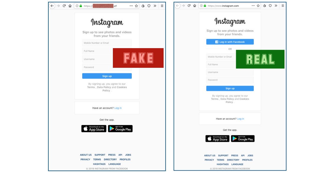 Phishing page vs Instagram login page.jpg